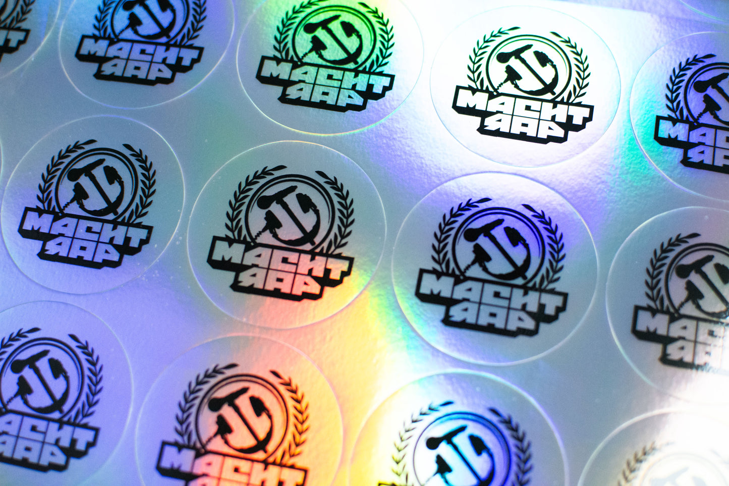 MR Hologram Sticker Set